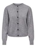 ONLCAMILLE BASIC L/S CARDIGAN KNT NOOS medium grey melange