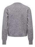 ONLCAMILLE BASIC L/S CARDIGAN KNT NOOS medium grey melange