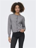ONLCAMILLE BASIC L/S CARDIGAN KNT NOOS medium grey melange