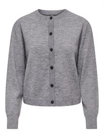 ONLCAMILLE BASIC L/S CARDIGAN KNT NOOS medium grey melange