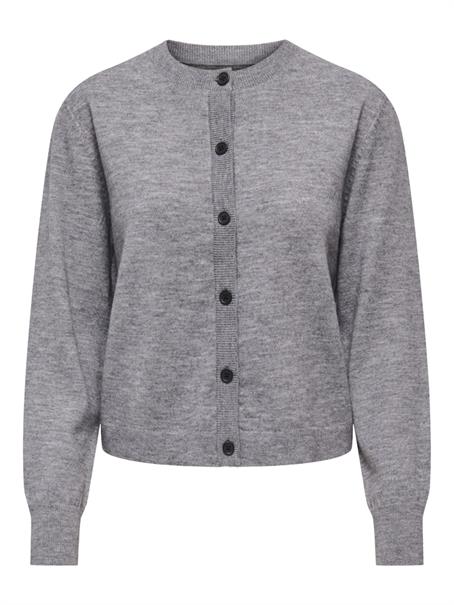 ONLCAMILLE BASIC L/S CARDIGAN KNT NOOS medium grey melange