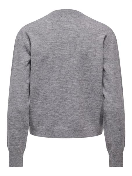 ONLCAMILLE BASIC L/S CARDIGAN KNT NOOS medium grey melange