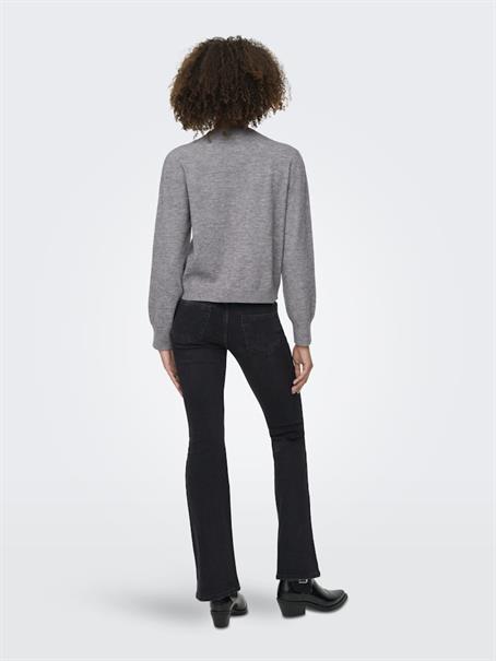 ONLCAMILLE BASIC L/S CARDIGAN KNT NOOS medium grey melange