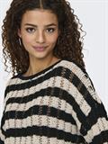 ONLCAPRI LS O-NECK CC KNT black