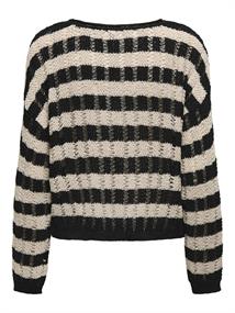 ONLCAPRI LS O-NECK CC KNT black