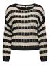 ONLCAPRI LS O-NECK CC KNT black