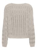 ONLCAPRI LS O-NECK CC KNT pumice stone