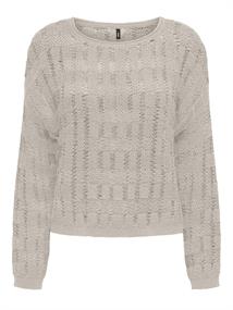 ONLCAPRI LS O-NECK CC KNT pumice stone