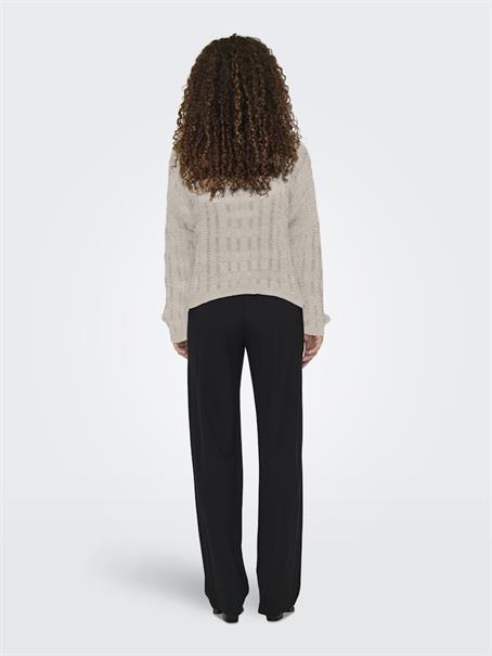 ONLCAPRI LS O-NECK CC KNT pumice stone