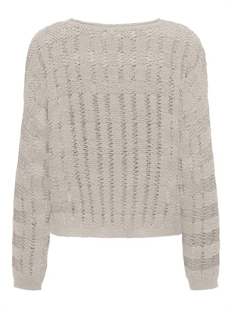 ONLCAPRI LS O-NECK CC KNT pumice stone