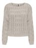 ONLCAPRI LS O-NECK CC KNT pumice stone