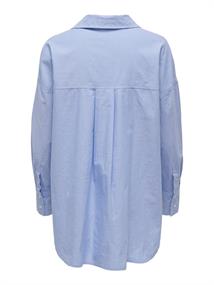 ONLCARIA LS LOOSE SHIRT WVN light blue denim