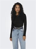 ONLCARLOTTA L/S TOP NOOS JRS black