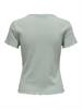 ONLCARLOTTA S/S TOP JRS NOOS jadeite