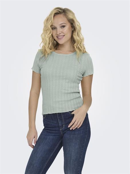 ONLCARLOTTA S/S TOP JRS NOOS jadeite