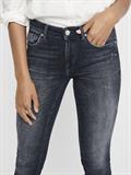 ONLCARMEN LIFE REG SKINNY BB REA282A blue black denim