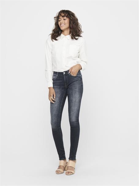 ONLCARMEN LIFE REG SKINNY BB REA282A blue black denim