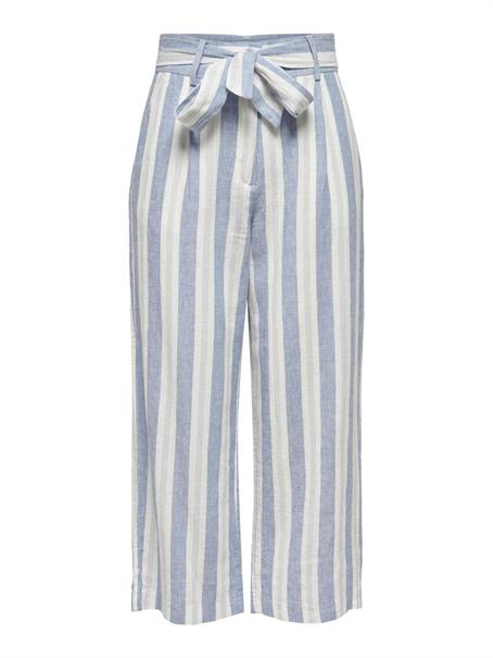 ONLCARO HW LINEN BELT CULOTTE PNT english manor