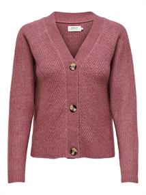 ONLCAROL L/S CARDIGAN KNT NOOS crushed berry