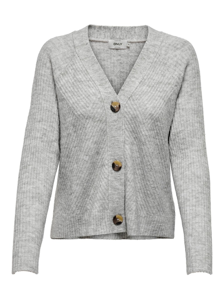 online KNT bequem bei grey Pullover NOOS ONLCAROL light CARDIGAN Only Damen L/S melange kaufen