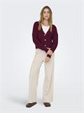 ONLCAROL NICE L/S CARDIGAN KNT NOOS cabernet