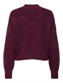ONLCAROL NICE L/S CARDIGAN KNT NOOS cabernet