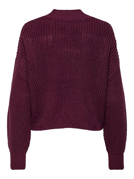 ONLCAROL NICE L/S CARDIGAN KNT NOOS cabernet