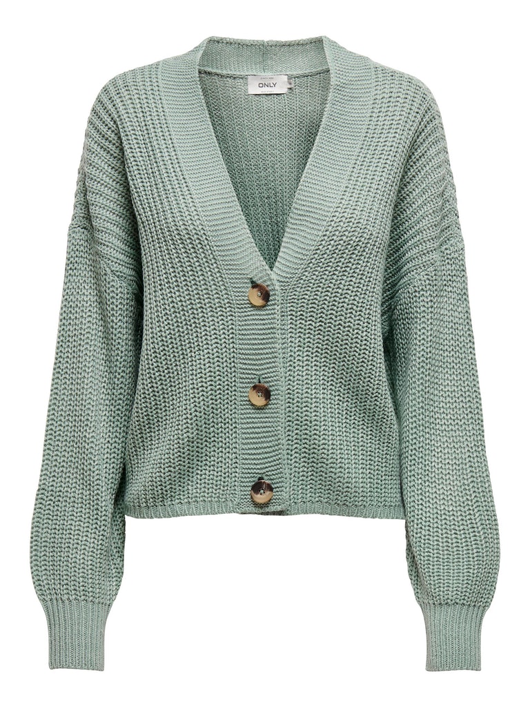 Only Damen ONLCAROL KNT bequem kaufen Pullover chinois NOOS CARDIGAN L/S green bei NICE online