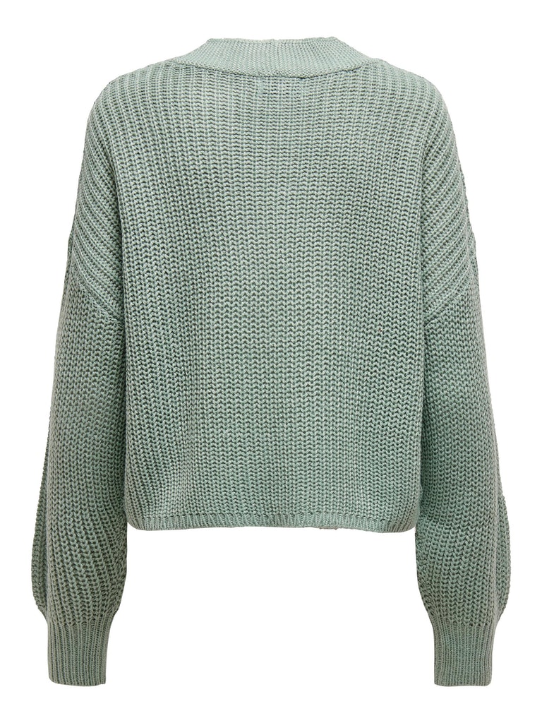 green kaufen bei chinois bequem Pullover Only CARDIGAN ONLCAROL Damen NICE online NOOS L/S KNT