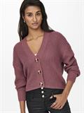 ONLCAROL NICE L/S CARDIGAN KNT NOOS nostalgia rose