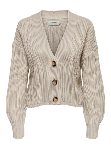 ONLCAROL NICE L/S CARDIGAN KNT NOOS pumice stone