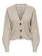 ONLCAROL NICE L/S CARDIGAN KNT NOOS pumice stone