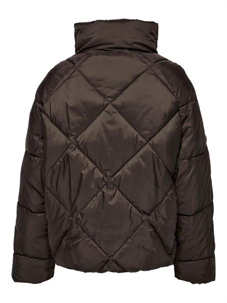 ONLCAROL PUFFER JACKET BF OTW hot fudge