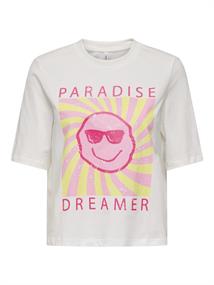 ONLCARTY LIFE S/S TEE BOX CS JRS cloud dancer1