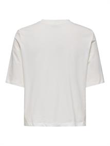 ONLCARTY LIFE S/S TEE BOX CS JRS cloud dancer1