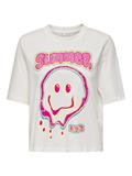 ONLCARTY LIFE S/S TEE BOX CS JRS cloud dancer2