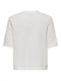 ONLCARTY LIFE S/S TEE BOX CS JRS cloud dancer2