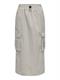 ONLCASHI CARGO LONG SKIRT WVN NOOS chateau gray