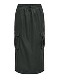 ONLCASHI CARGO LONG SKIRT WVN NOOS raven