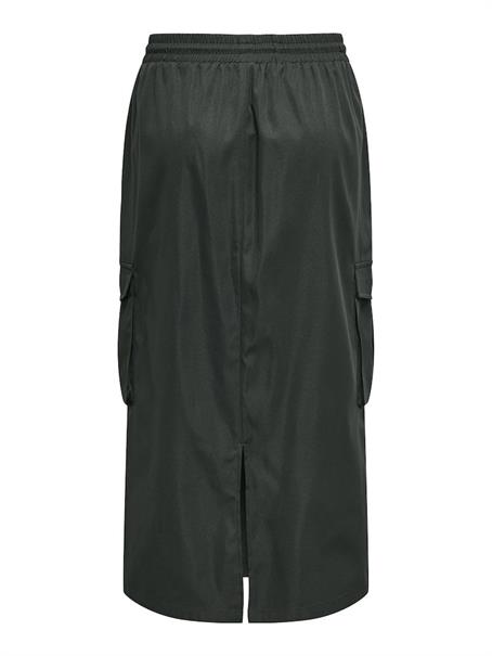 ONLCASHI CARGO LONG SKIRT WVN NOOS raven