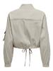 ONLCASHI SHORT JACKET WVN NOOS chateau gray