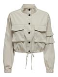 ONLCASHI SHORT JACKET WVN NOOS chateau gray