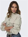 ONLCASHI SHORT JACKET WVN NOOS chateau gray