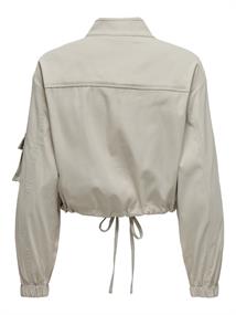 ONLCASHI SHORT JACKET WVN NOOS chateau gray