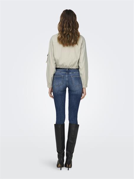 ONLCASHI SHORT JACKET WVN NOOS chateau gray