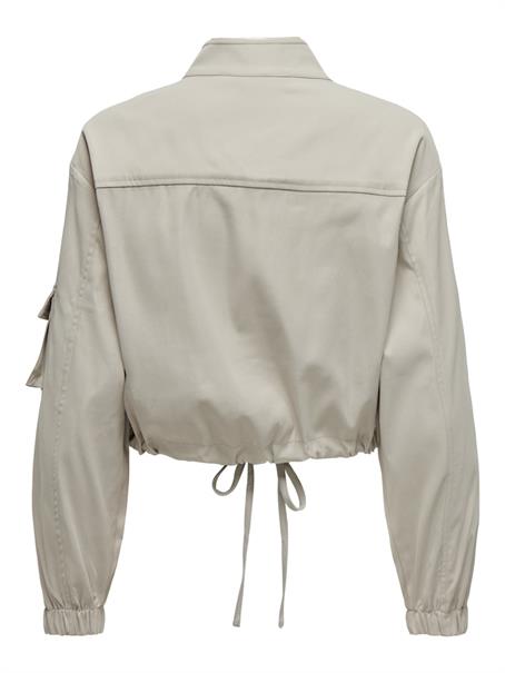 ONLCASHI SHORT JACKET WVN NOOS chateau gray