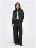 ONLCASHI SHORT JACKET WVN NOOS raven