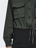 ONLCASHI SHORT JACKET WVN NOOS raven