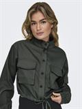 ONLCASHI SHORT JACKET WVN NOOS raven
