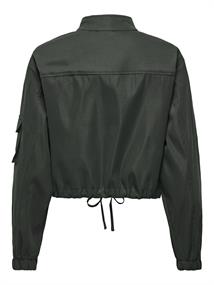 ONLCASHI SHORT JACKET WVN NOOS raven